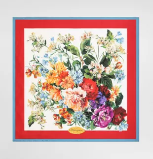 Multicolour Silk Scarf