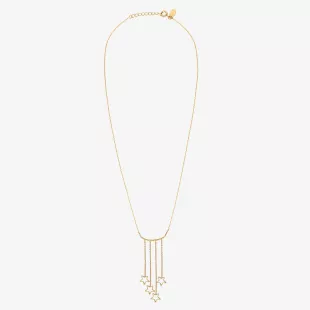 Cassiopee Large Gold Necklace