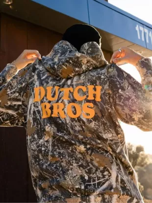 Dutch Bros Camo Hoodie