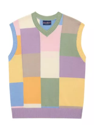 The Late Show with Stephen Colbert Paul Rudd Colorblock Sweater