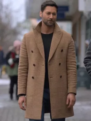 My Secret Santa 2025 Ryan Eggold Brown Coat