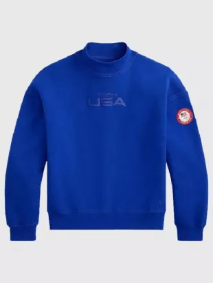 Winter Olympics Team USA 2026 Mockneck Sweatshirt