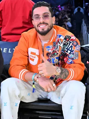 Alex Telles Lakers Game Varsity Jacket