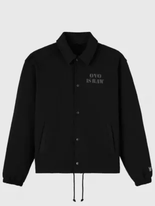 WWE Raw Is War Coaches Jacket Black