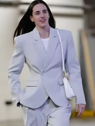 Caitlin Clark Fever Wings Gray Suit