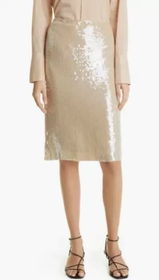 Bonne Sequin Skirt