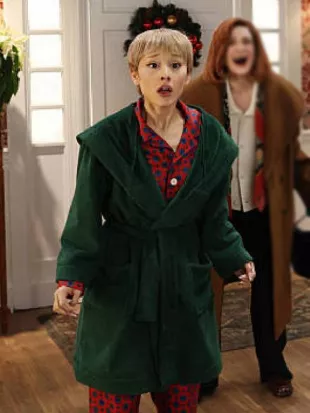Saturday Night Live S51 Ariana Grande Green Belted Robe