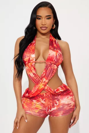 Romper Overol Vacation