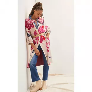 Collared Duster Cardigan