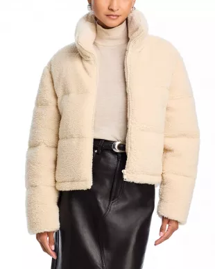 Sherpa Puffer Jacket