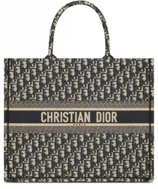 Large Dior Book Tote