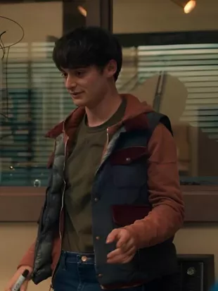 Stranger Things S05 Will Byers Blue Puffer Vest