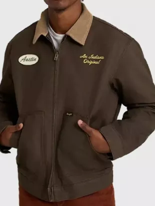 Stranger Things S05 Murray Bauman Brown Jacket