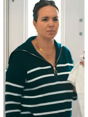 Run Away S01 Ingrid Oliver Striped Sweater