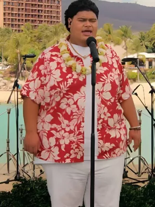 Iam Tongi Disney Parks Magical Christmas Day Parade Floral Shirt