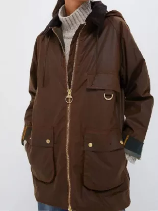 The Today Show 2025 Molly Hunter Brown Barn Jacket