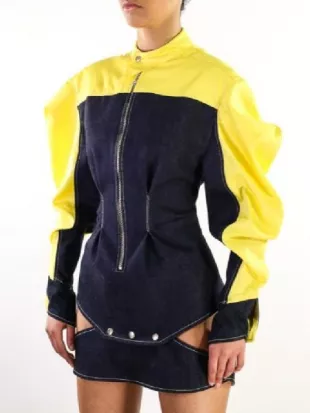 Star Academy Victor 2 Tone Denim Jacket