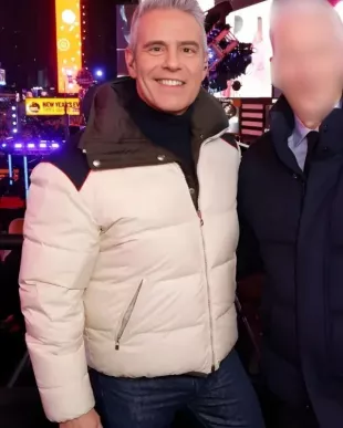 New Year’s Eve Andy Cohen White Jacket