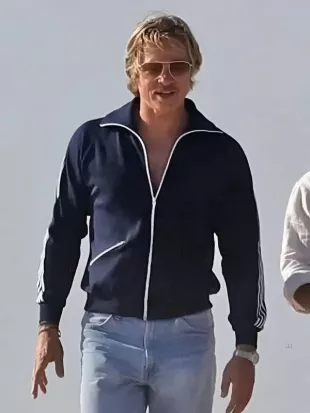 Brad Pitt The Adventures of Cliff Booth 2026 Track Jacket