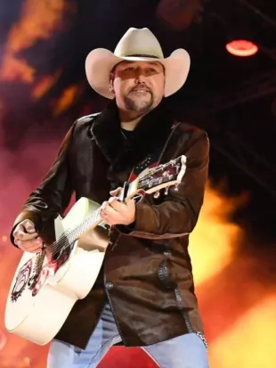 Jason Aldean New Year’s Eve Live Leather Jacket