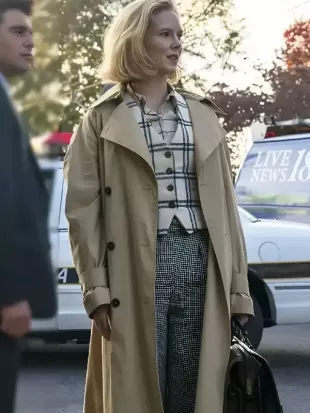 Scarpetta 2026 Rosy McEwen Trench Coat