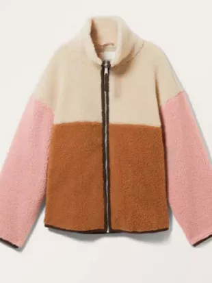 Ellie Henry Run Away 2026 Colorblock Fleece Jacket