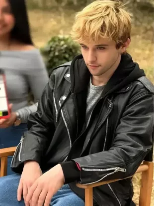 Boulevard 2026 Mikel Niso Black Leather Biker Jacket