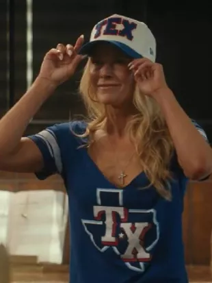 Landman S02 Ali Larter Blue Texas T-Shirt