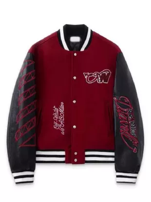 AC Milan x Off-White RLC Varsity Jacket