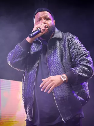 DJ Khaled NYE Party Black Jacket