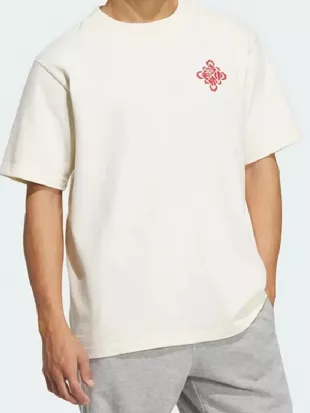 Chinese New Year 2026 T-Shirt In Black/White