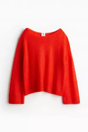 Sheer Mohair-blend Jumper