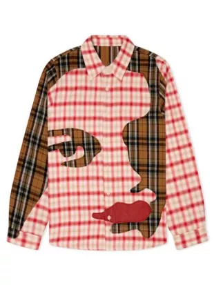 9-1-1 S09 Henrietta Wilson Plaid Shirt