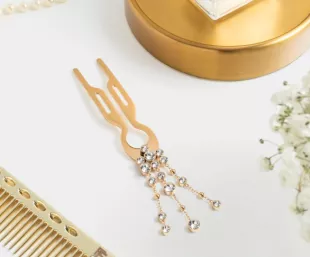 Nº1 Hairpin Pendant Triple Strand