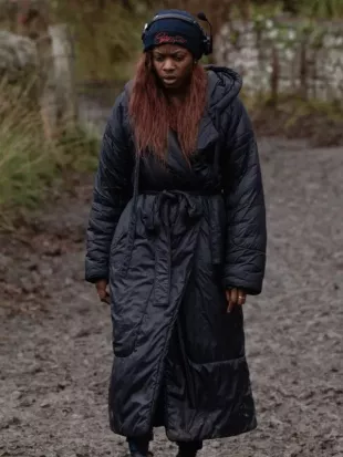 28 Years Later: The Bone Temple Nia DaCosta Puffer Long Coat