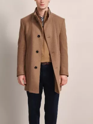 The Young and the Restless Nick Newman Camel Coat