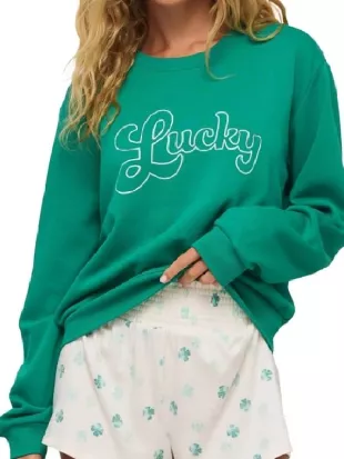 Fixer to Fabulous S07 Jenny Marrs Green Sweatshirt