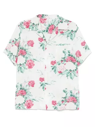 Emily In Paris S05 Samuel Arnold Floral Printed Shirt