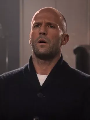 Wrath of Man Jason Statham Black Cardigan