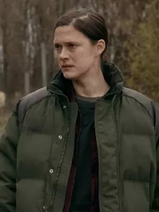 Synden S01 Krista Kosonen Green Puffer Jacket