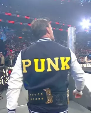 CM Punk Steiner Bros Varsity Jacket