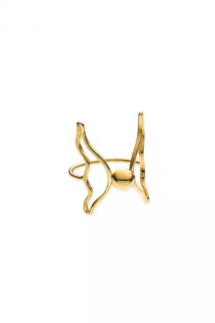 Butterfly Ring in Yellow Gold