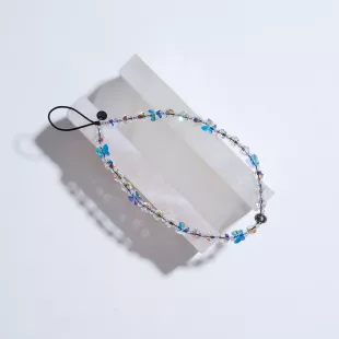 Beary Pastel Drip Wristlet Phone Strap