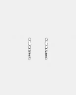 Memories Huggie in Silver