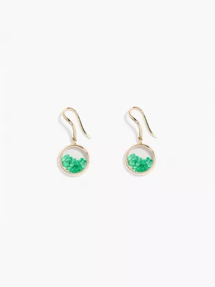 Chivor Emerald Earrings