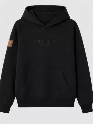Sincerely Yours Salish Matter Black Hoodie