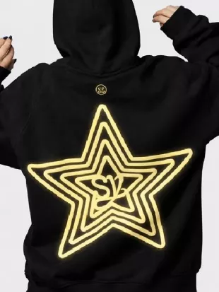 Sincerely Yours Salish Matter The Holiday Star Hoodie Black
