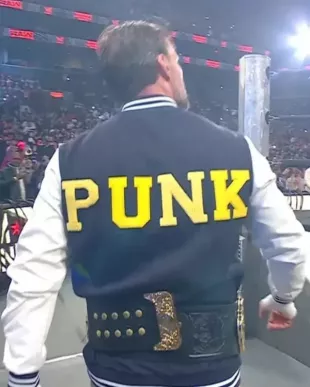 CM Punk Steiner Bros Varsity Jacket