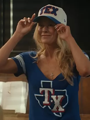 Landman S02 Ali Larter Blue Texas T-Shirt