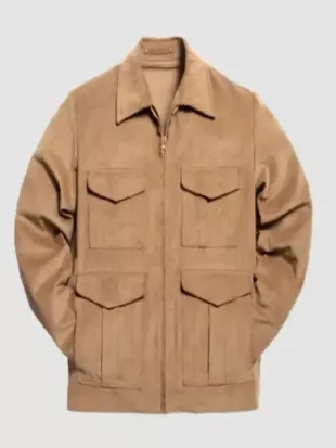 Run Away S01 James Nesbitt Brown Jacket